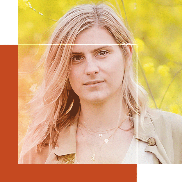 Headshot of co-founder Olivia Jones.