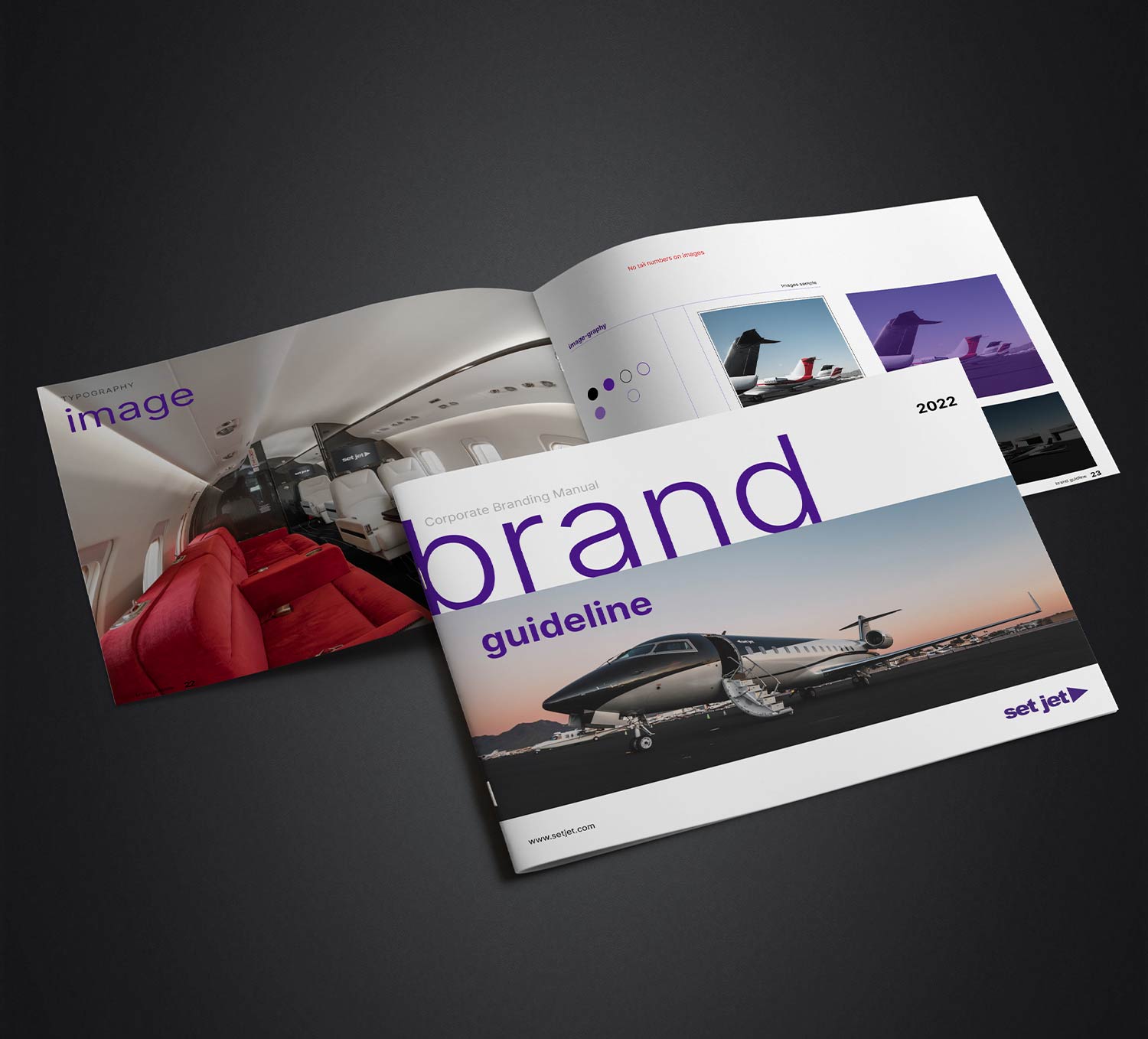 Set Jet Brand Guidelines Materials