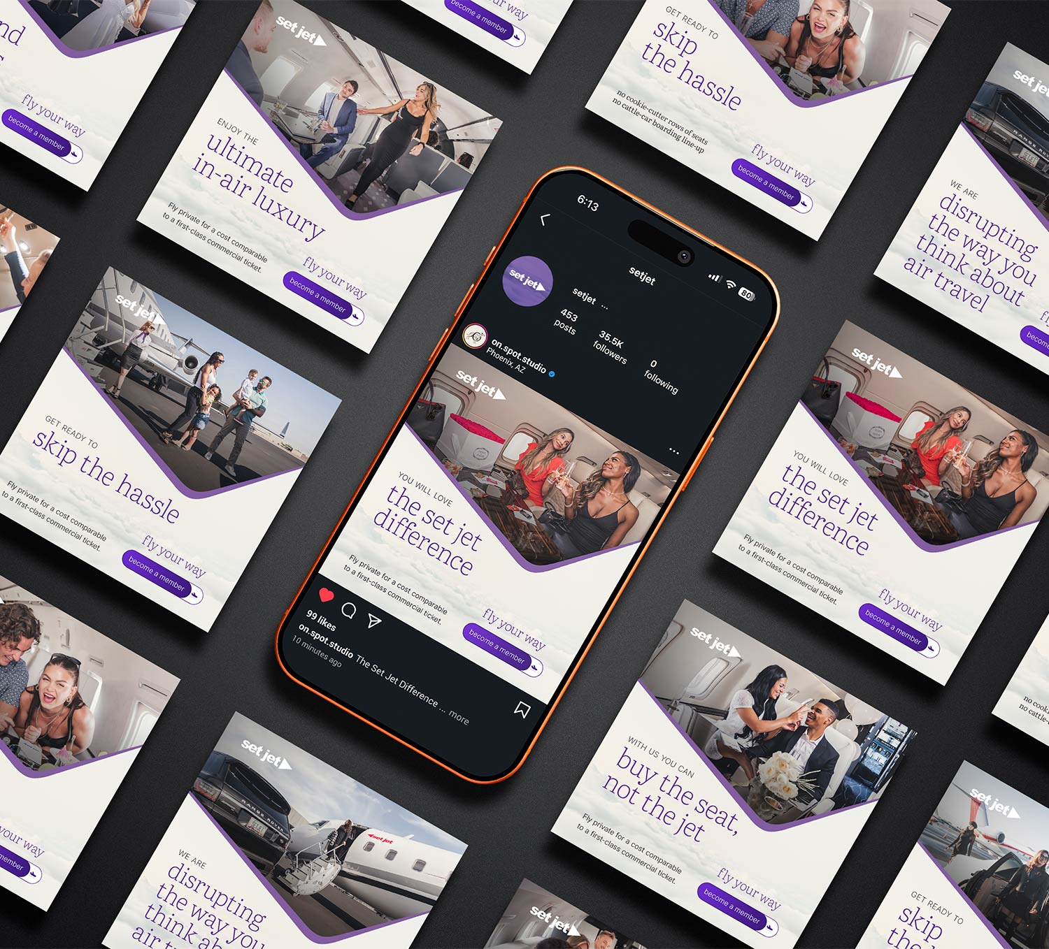 Set Jet Social Paid Ads