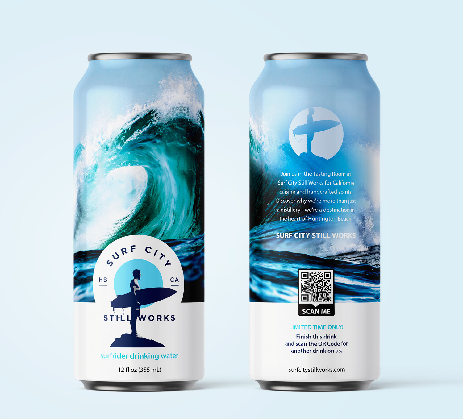Surf City Canned Water Giveaway