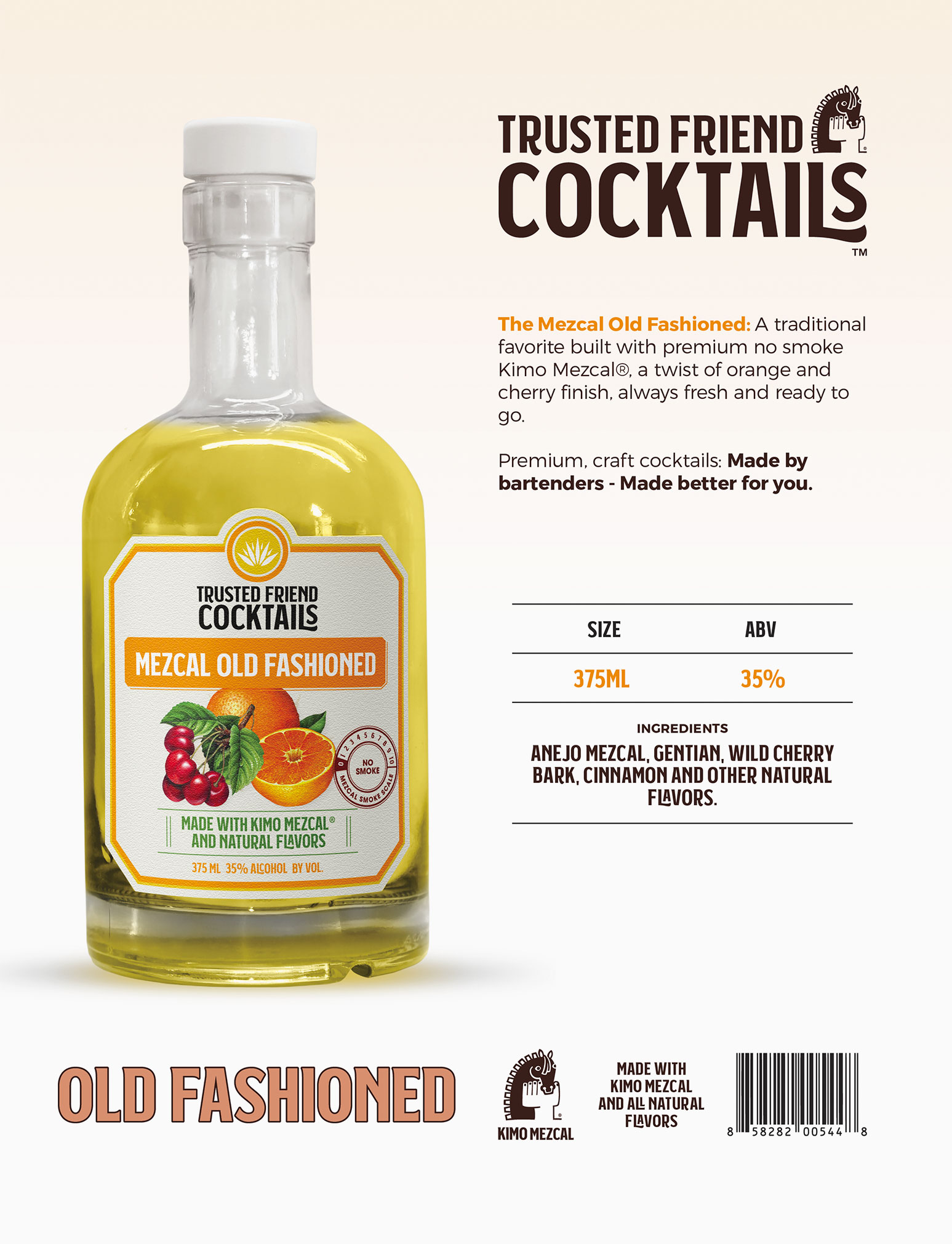 Trusted Friend Cocktails Old Fashioned Product Card