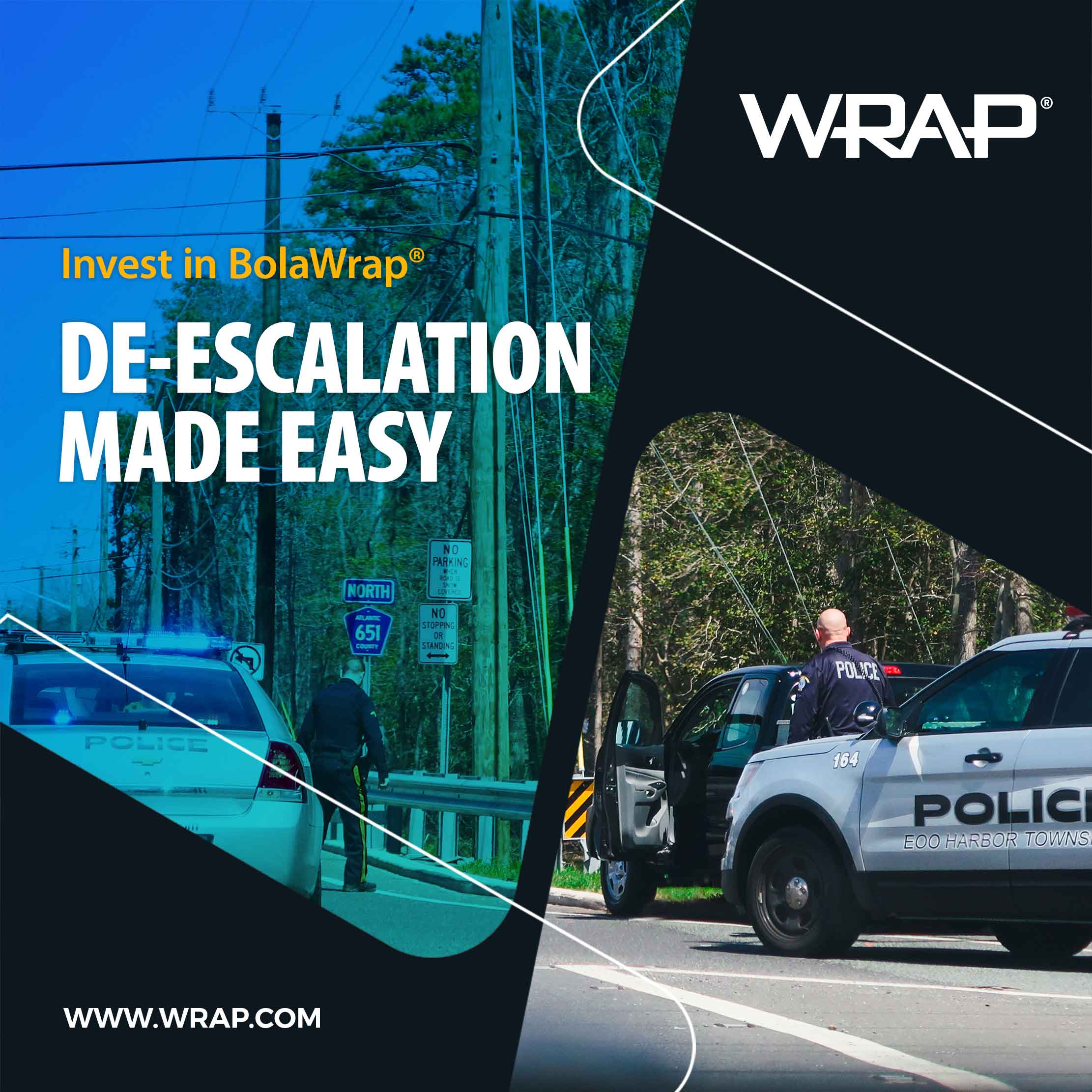 WRAP De-Escalation Facebook Square Ad