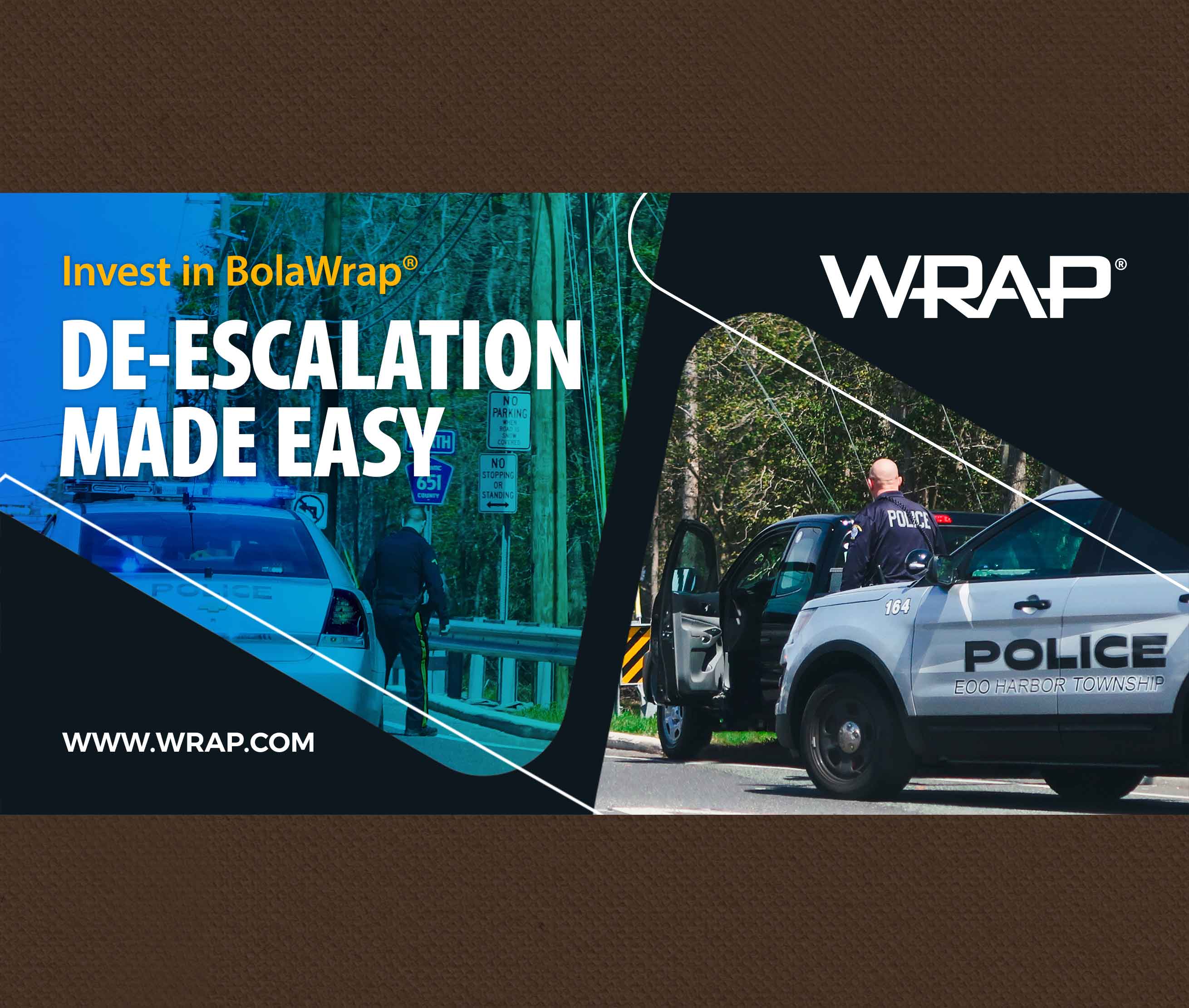 WRAP De-Escalation Facebook Landscape Ad